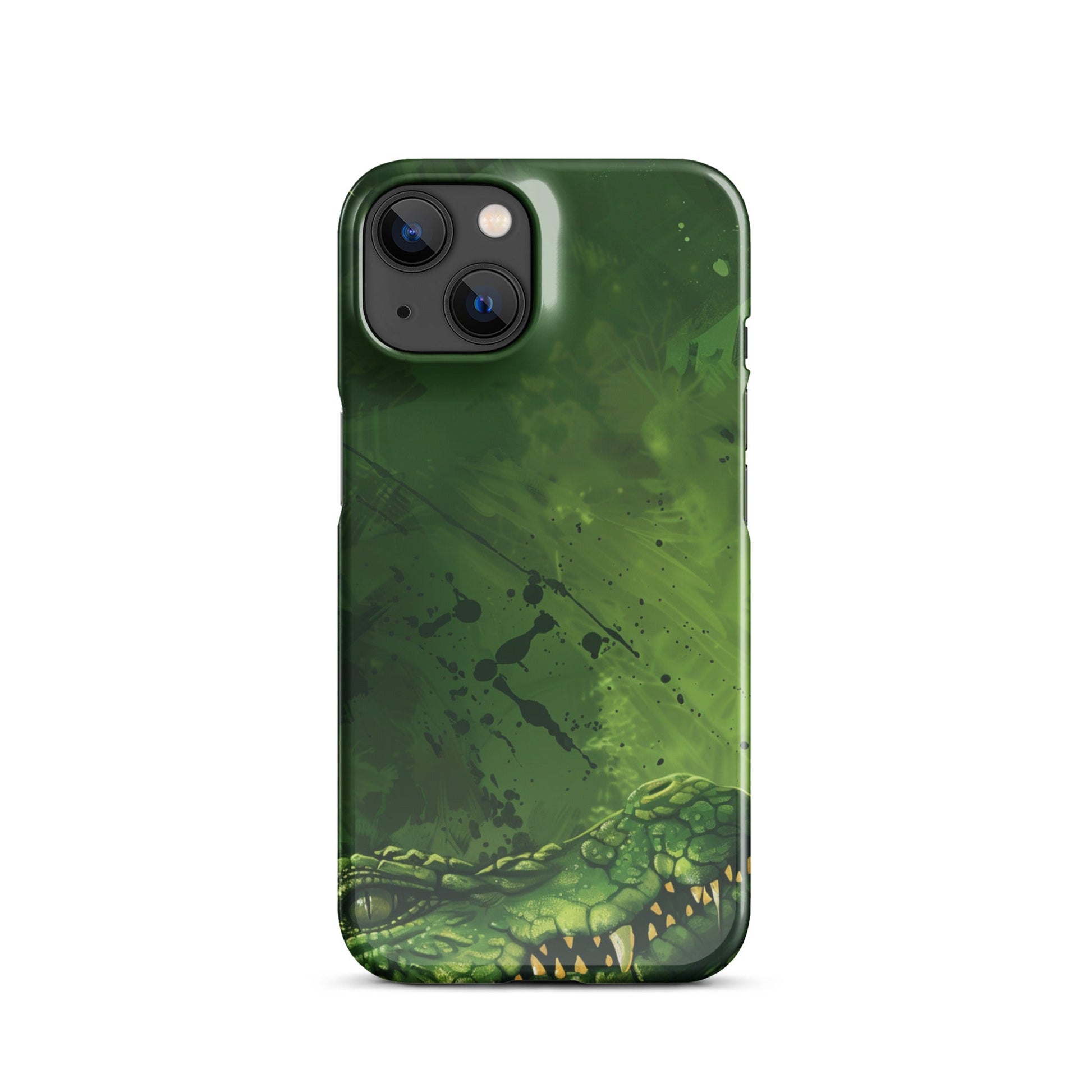 Crocodile Art Phone case for iPhone-22